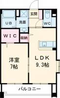 フォブール西条の間取り