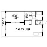 静岡県浜松市中央区泉2(アパート)の賃貸物件の間取り