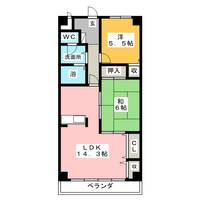 グランデージ藤山の間取り