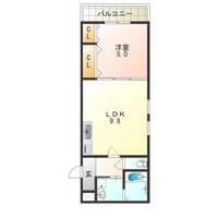 大阪府大阪市住吉区山之内3(アパート)の賃貸物件の間取り