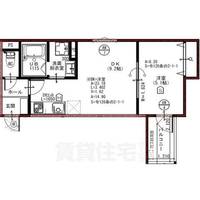 大阪府吹田市藤が丘町(アパート)の賃貸物件の間取り