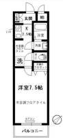 パレス南光の間取り