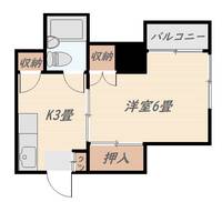 サンクレール内木IIの間取り