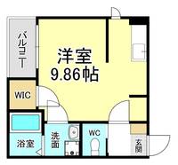 福岡県北九州市八幡西区陣原1(アパート)の賃貸物件の間取り