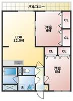 物件の間取り画像