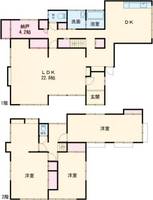 東京都北区西ケ原3(一戸建)の賃貸物件の間取り