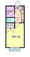 メゾンすみれA棟の間取り