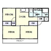 五月ハイツの間取り