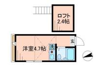 東京都江東区南砂3(アパート)の賃貸物件の間取り