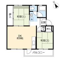 UR西ひかりが丘の間取り