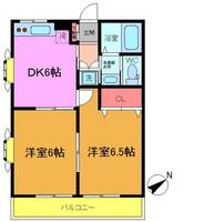 サンパレス永妻の間取り