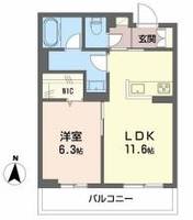 物件の間取り画像