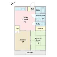 αNEXT仙台第17の間取り