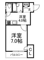メゾン貞光の間取り