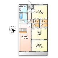 物件の間取り画像