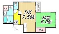 エスポワール武庫之荘IIの間取り