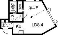 maruyama studioの間取り