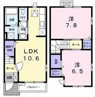 セルフィガーデン中山の間取り