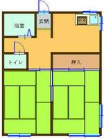 ジュレコーポBの間取り