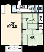 物件の間取り画像