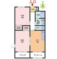 物件の間取り画像