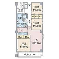 アネシス小幡の間取り