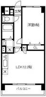 埼玉県川口市末広1(マンション)の賃貸物件の間取り