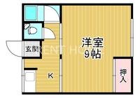 大阪府東大阪市高井田元町2(アパート)の賃貸物件の間取り
