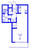 神奈川県川崎市高津区二子3(マンション)の賃貸物件の間取り
