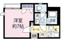 東京都台東区谷中1(アパート)の賃貸物件の間取り