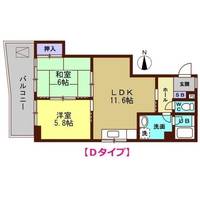 シャスターハイムの間取り