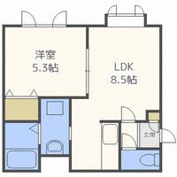エスパニア札幌IIの間取り