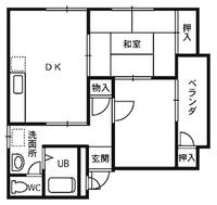 エスポアールKの間取り