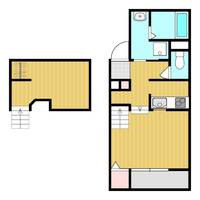 プランドール中央町の間取り