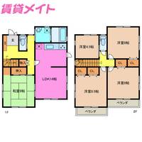 物件の間取り画像