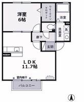 物件の間取り画像