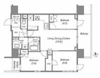 物件の間取り画像