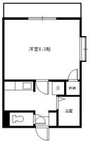 鹿児島県鹿児島市易居町(マンション)の賃貸物件の間取り