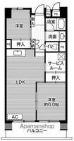 物件の間取り画像