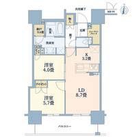 物件の間取り画像