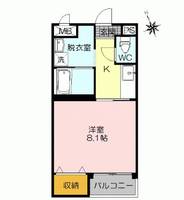 三記マンション内町の間取り