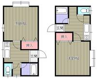 コーポサンライズIIの間取り