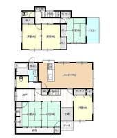 兵庫県加古川市別府町新野辺(一戸建)の賃貸物件の間取り