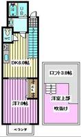 埼玉県戸田市大字新曽(マンション)の賃貸物件の間取り