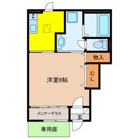 岐阜県大垣市中野町5(アパート)の賃貸物件の間取り