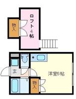 宮城県仙台市青葉区旭ケ丘2(アパート)の賃貸物件の間取り