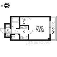 カンタル中書島の間取り