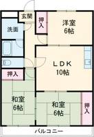 物件の間取り画像