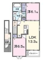 物件の間取り画像