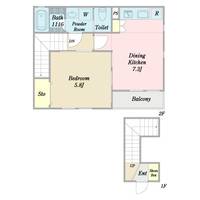 カーサ レジーナの間取り